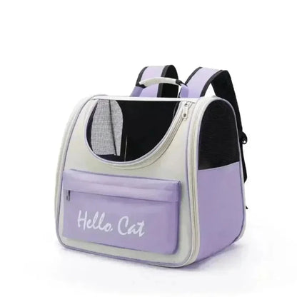 Sac à dos cartable chat