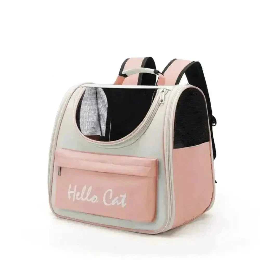Sac à dos cartable chat