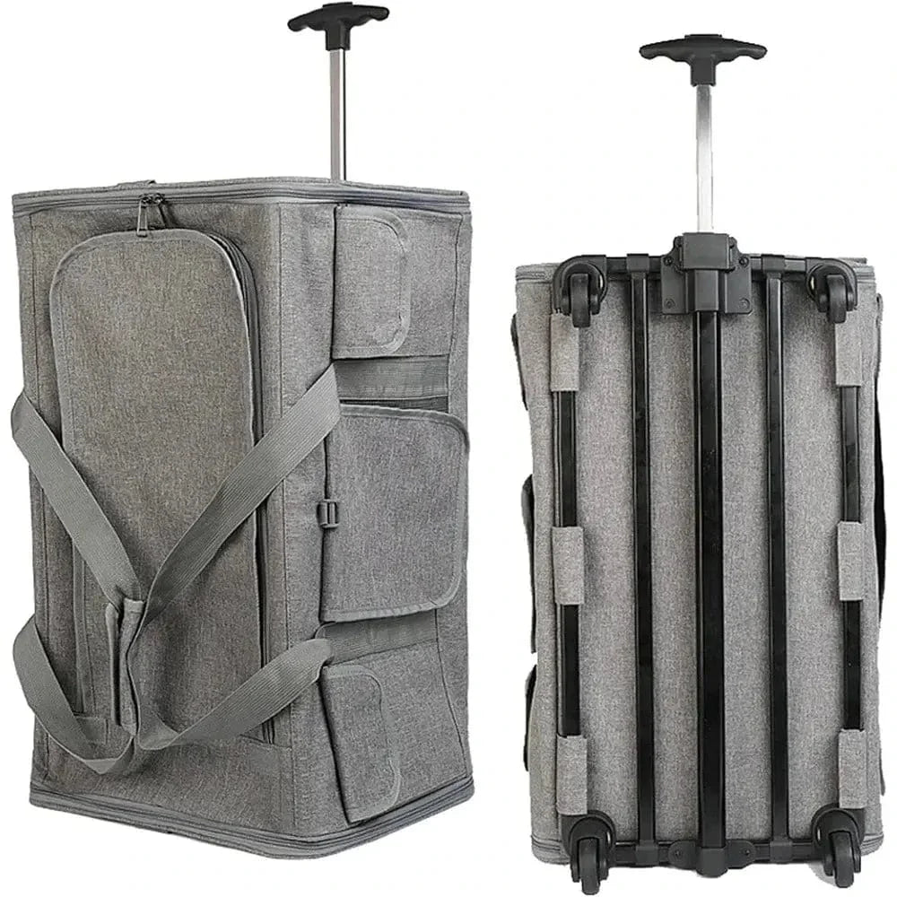 Sac de transport à roulettes pour chat