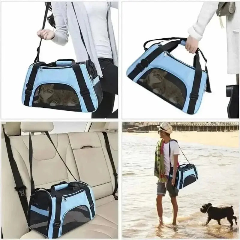 Sac de transport avion pour chat