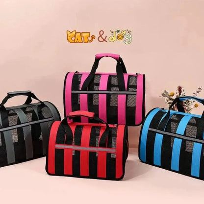 Sac de transport en maille respirante - Chats & petits chiens | Cat & Dog