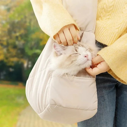 Sac transport chat bandoulière
