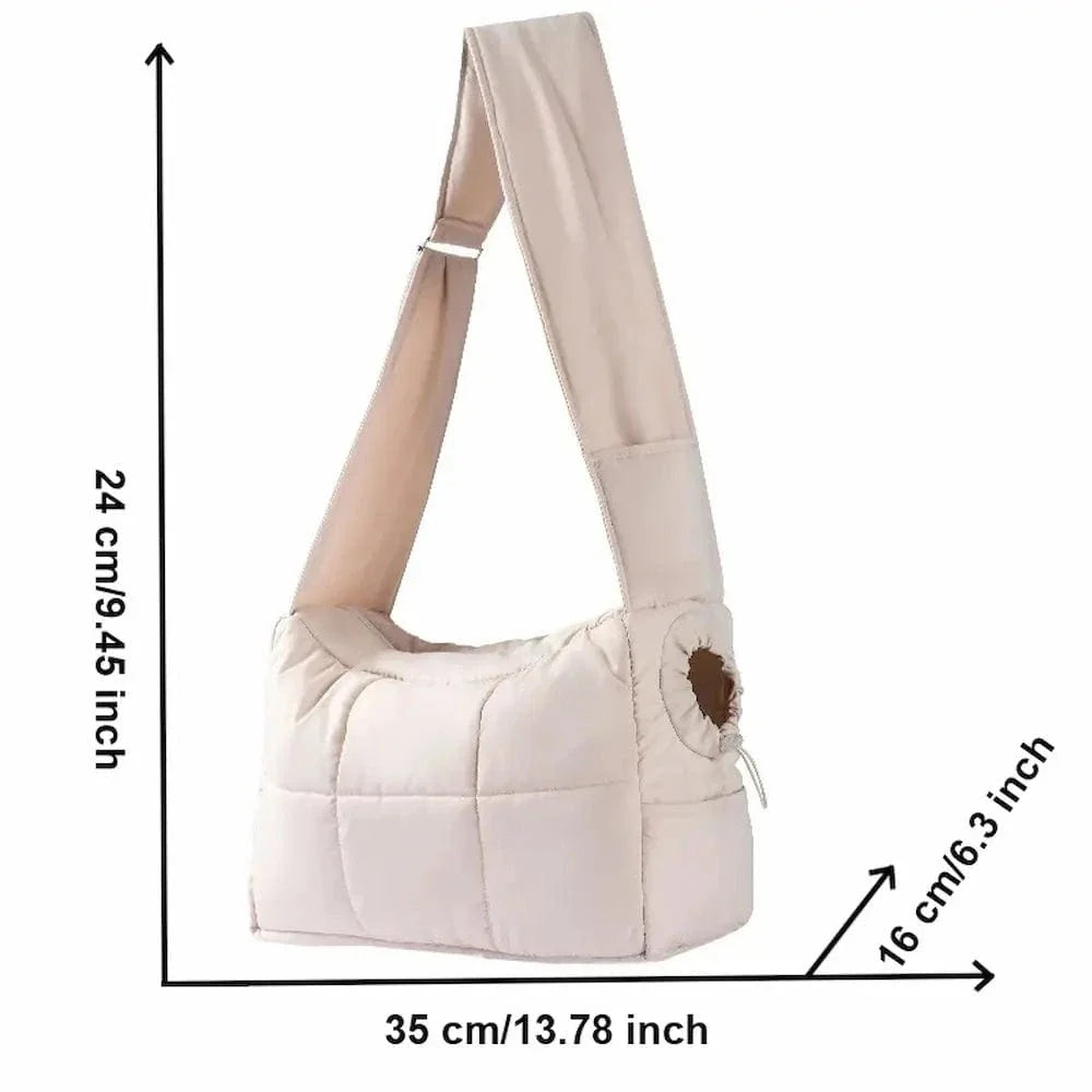 Sac transport chat bandoulière